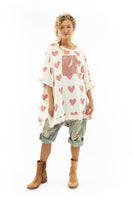 Magnolia Pearl Quilted Francis Patchwork Sweatshirt Hand Mending