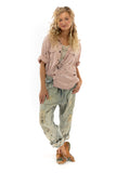 Magnolia Pearl Kelly Western Shirt Love Print Back