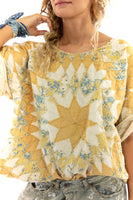 Magnolia Pearl Poplin Patchwork Matilda Hand Distressing