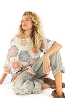 Magnolia Pearl Quiltwork Matilda Top