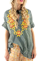 Magnolia Pearl Embroidered Isabel Shirt