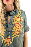 Magnolia Pearl Embroidered Isabel Shirt