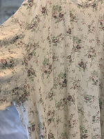 Magnolia Pearl Cotton Jrsy Oversize Floral Print Francis Pullover T Distressing and Fading