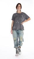 Magnolia Pearl Cotton Jersey Galaxy Dust T Boyfriend Cut