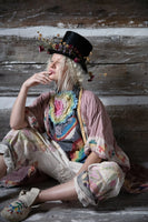 Magnolia Pearl Embr Miner Denims